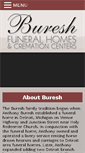 Mobile Screenshot of bureshfuneralhomes.com